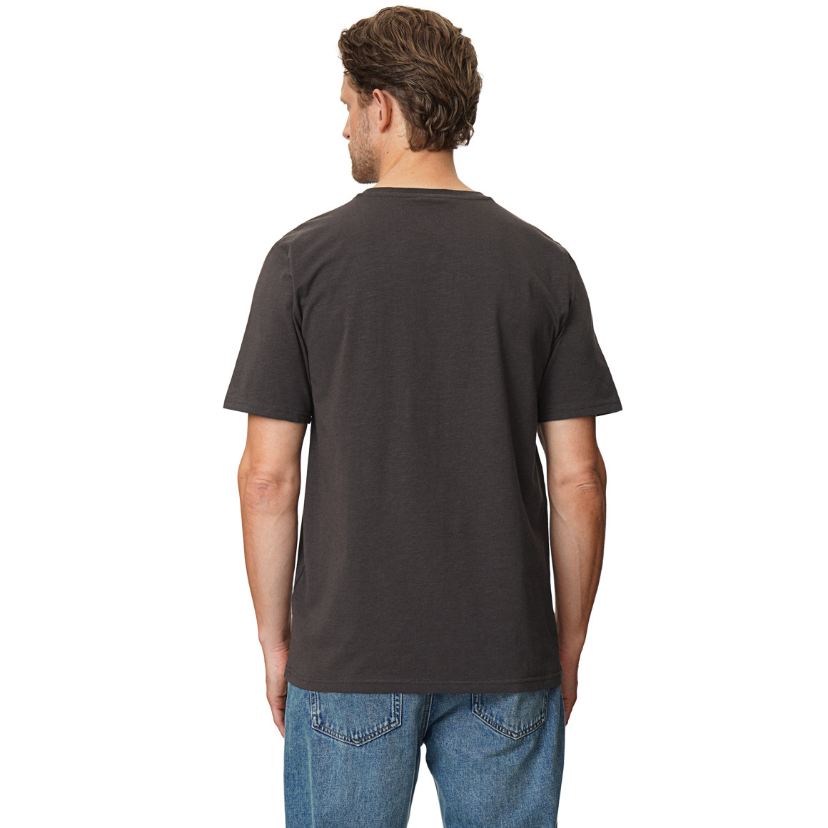 T-shirt voor heren in basic look