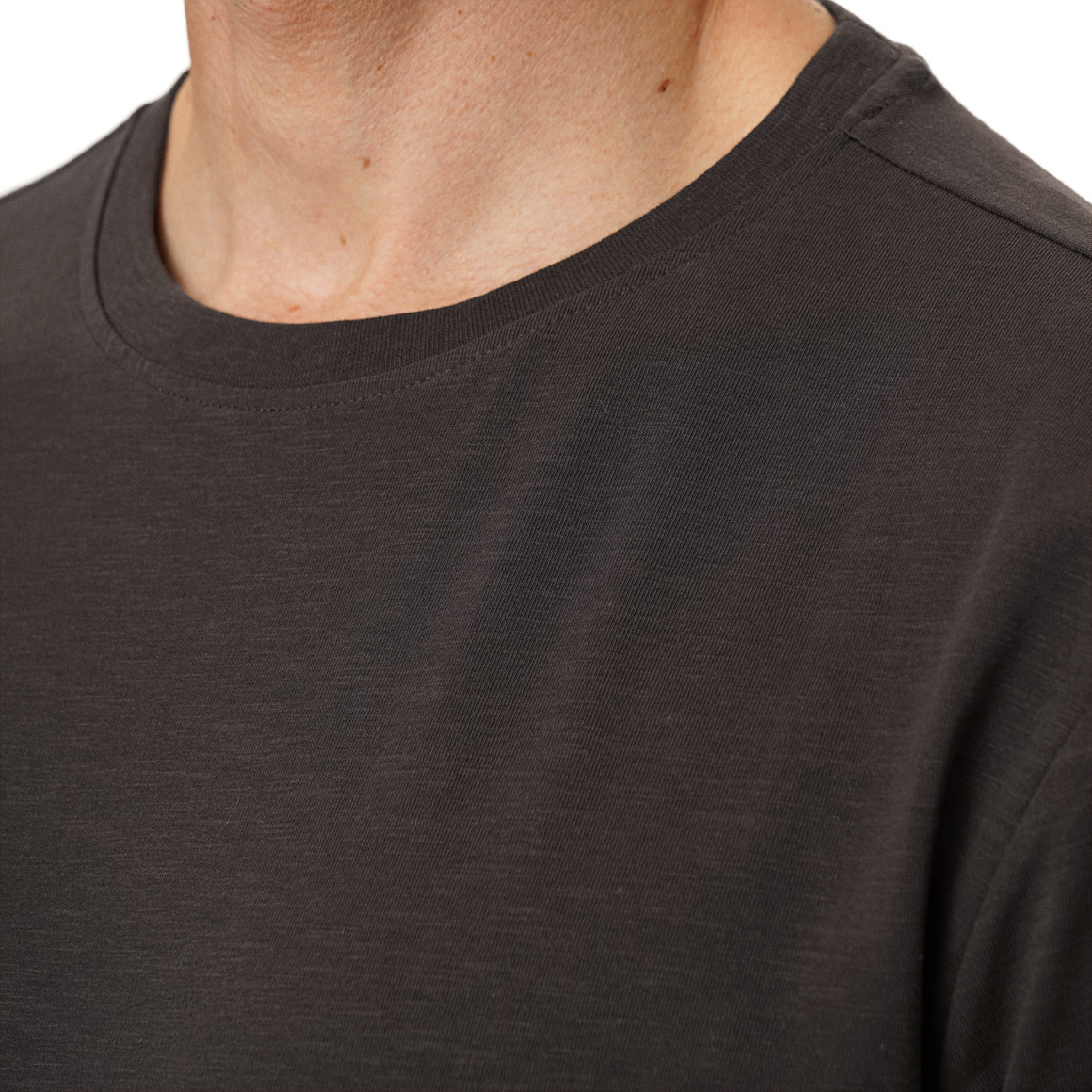 T-shirt voor heren in basic look
