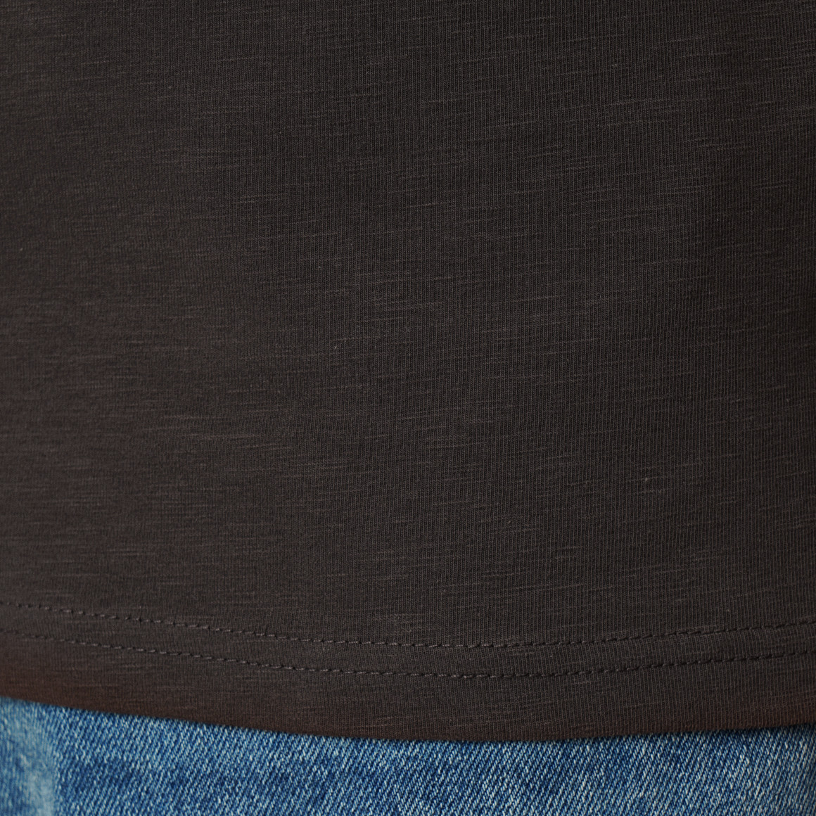 T-shirt voor heren in basic look