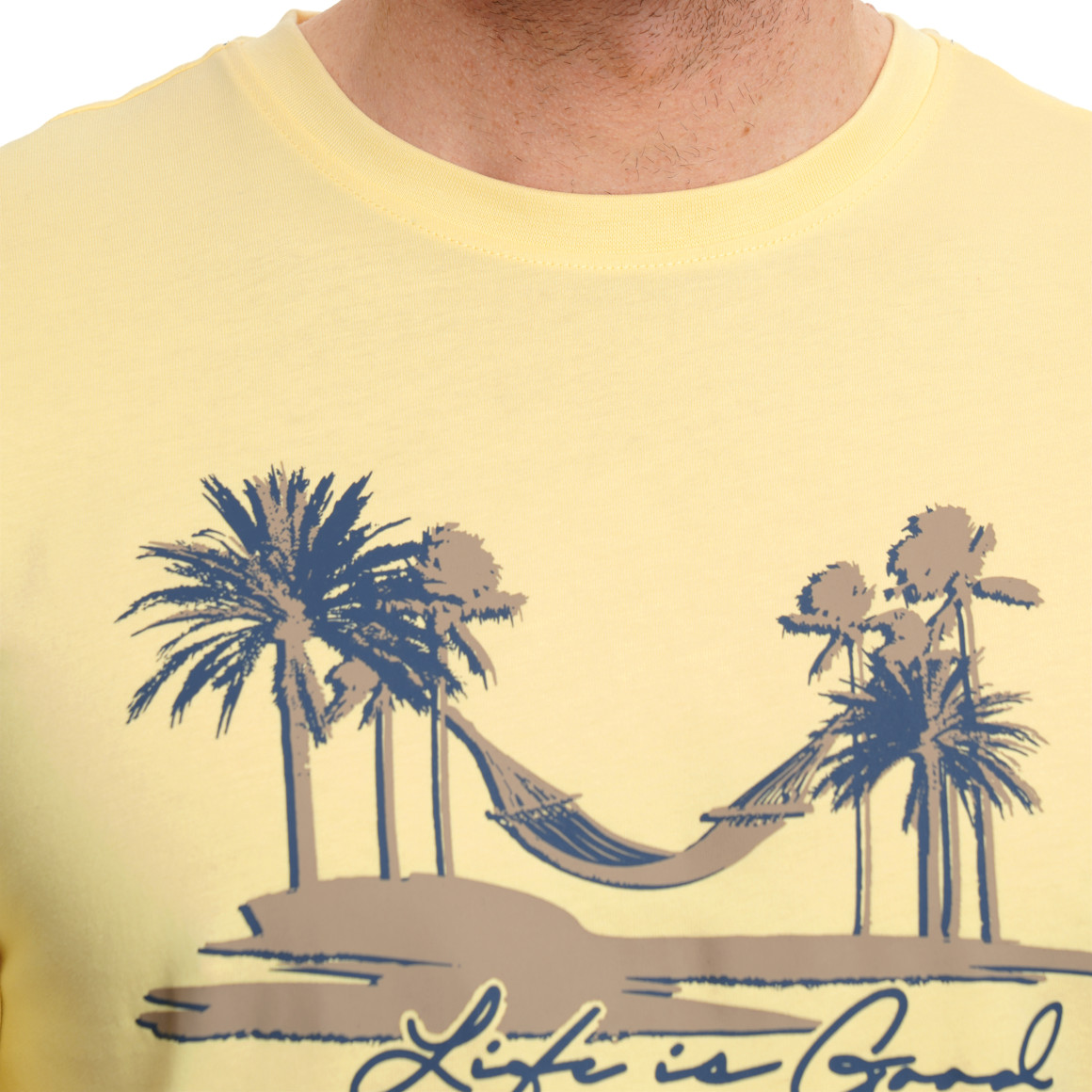 Herren T-Shirt mit Front-Print