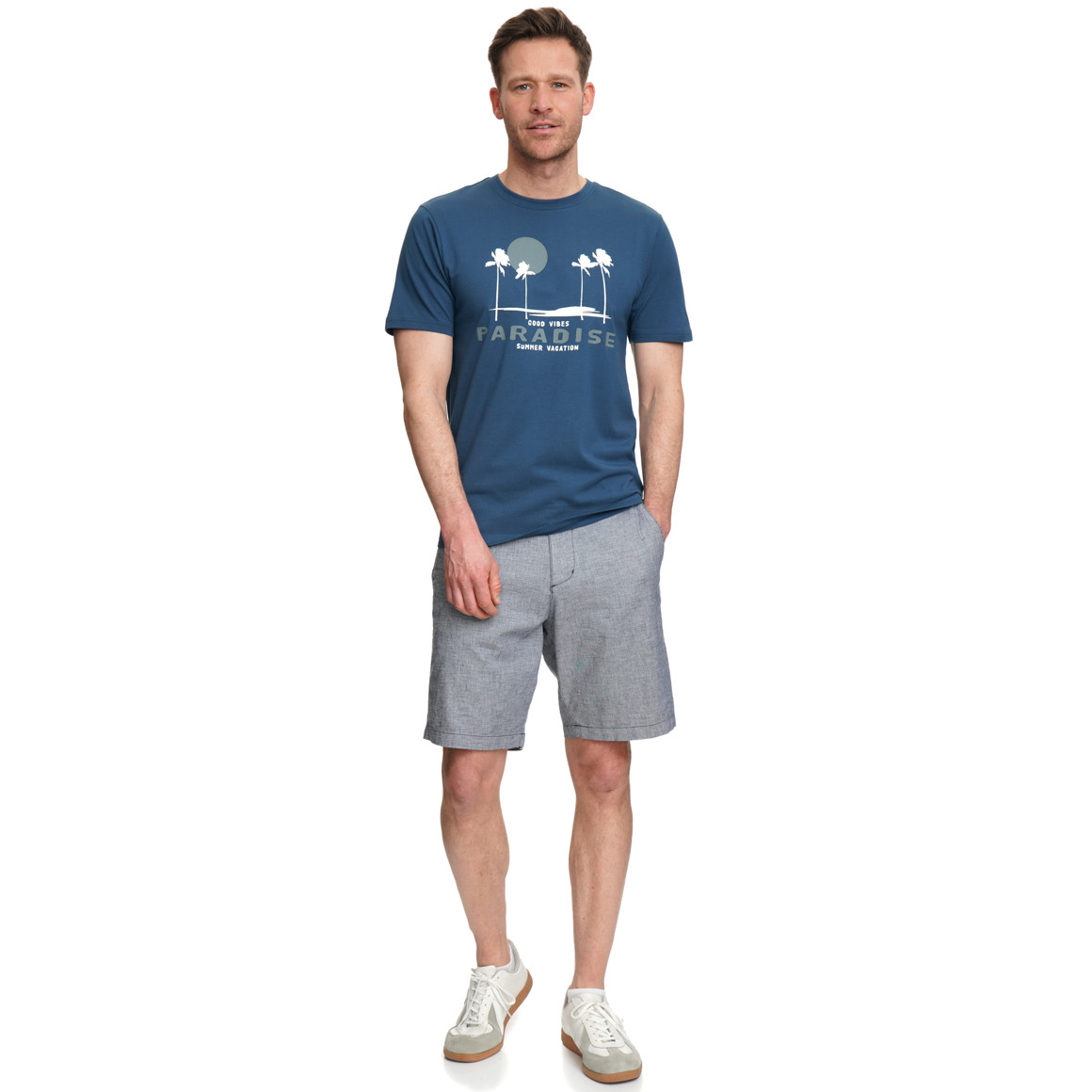 Herren T-Shirt mit Front-Print