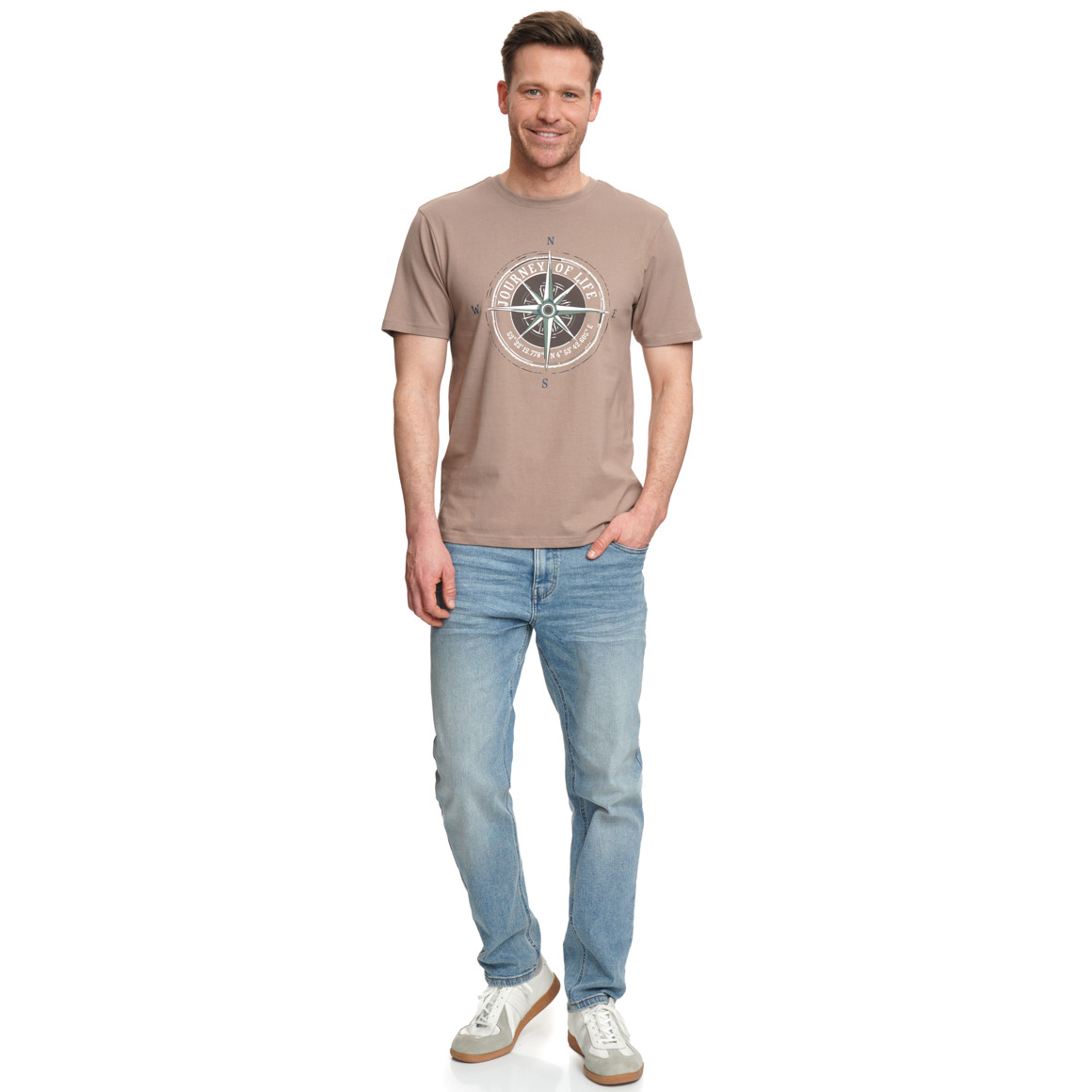 Herren T-Shirt mit Front-Print