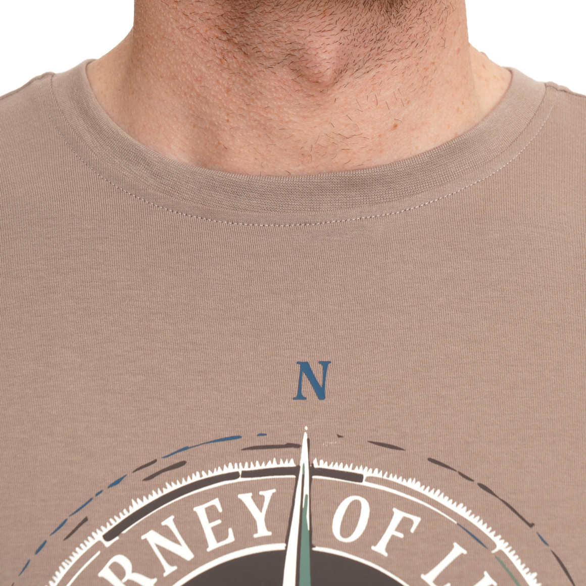 Herren T-Shirt mit Front-Print