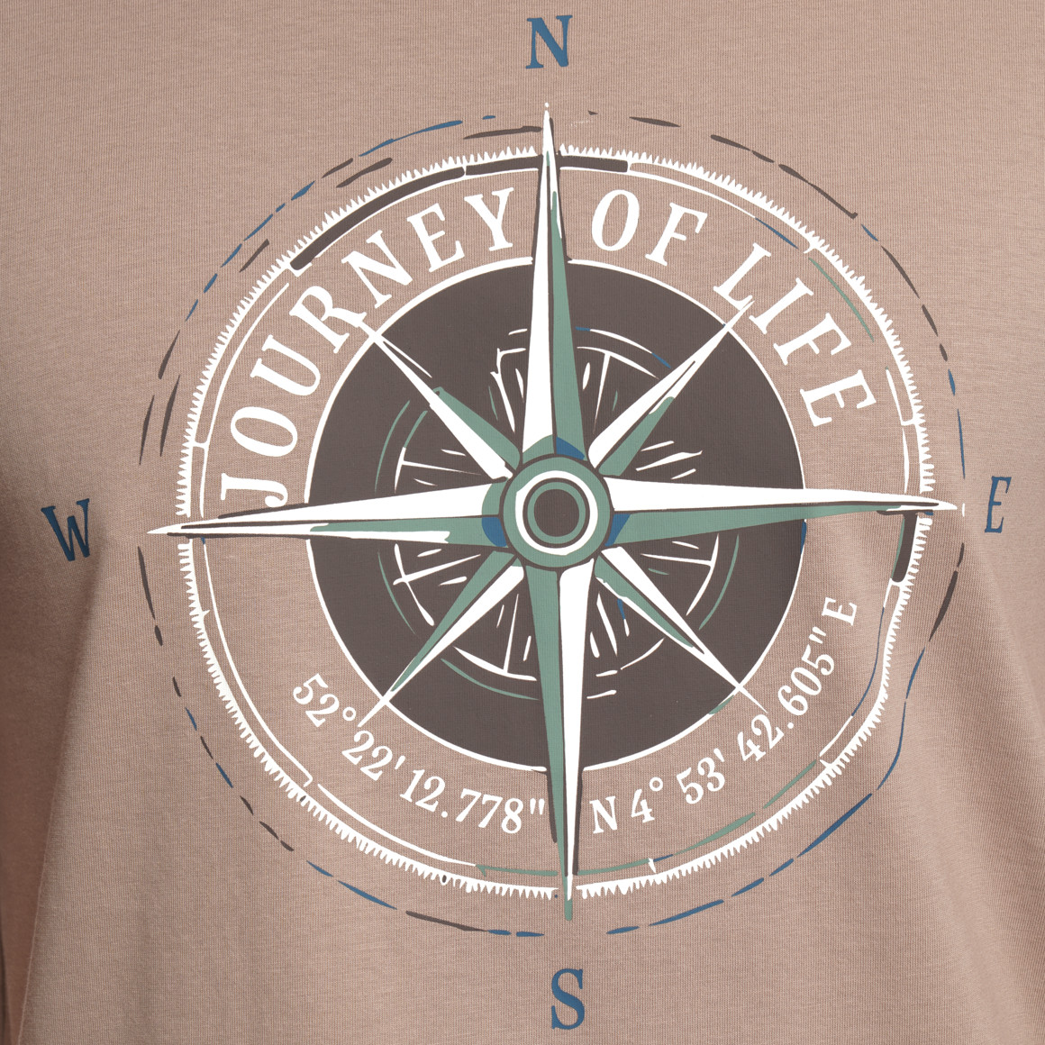 Herren T-Shirt mit Front-Print