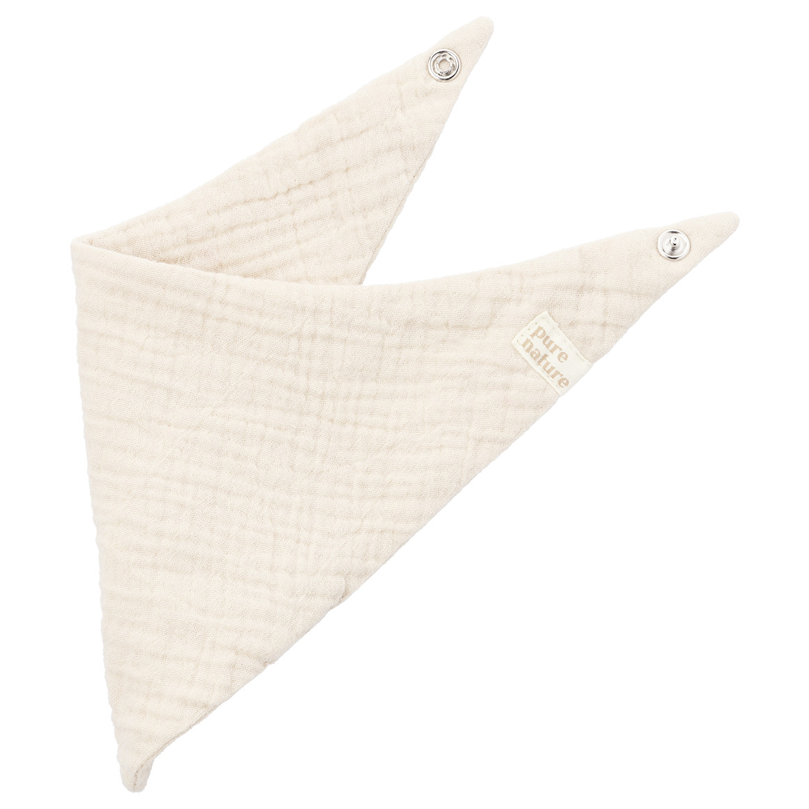 Baby Musselin-Bandana unifarben