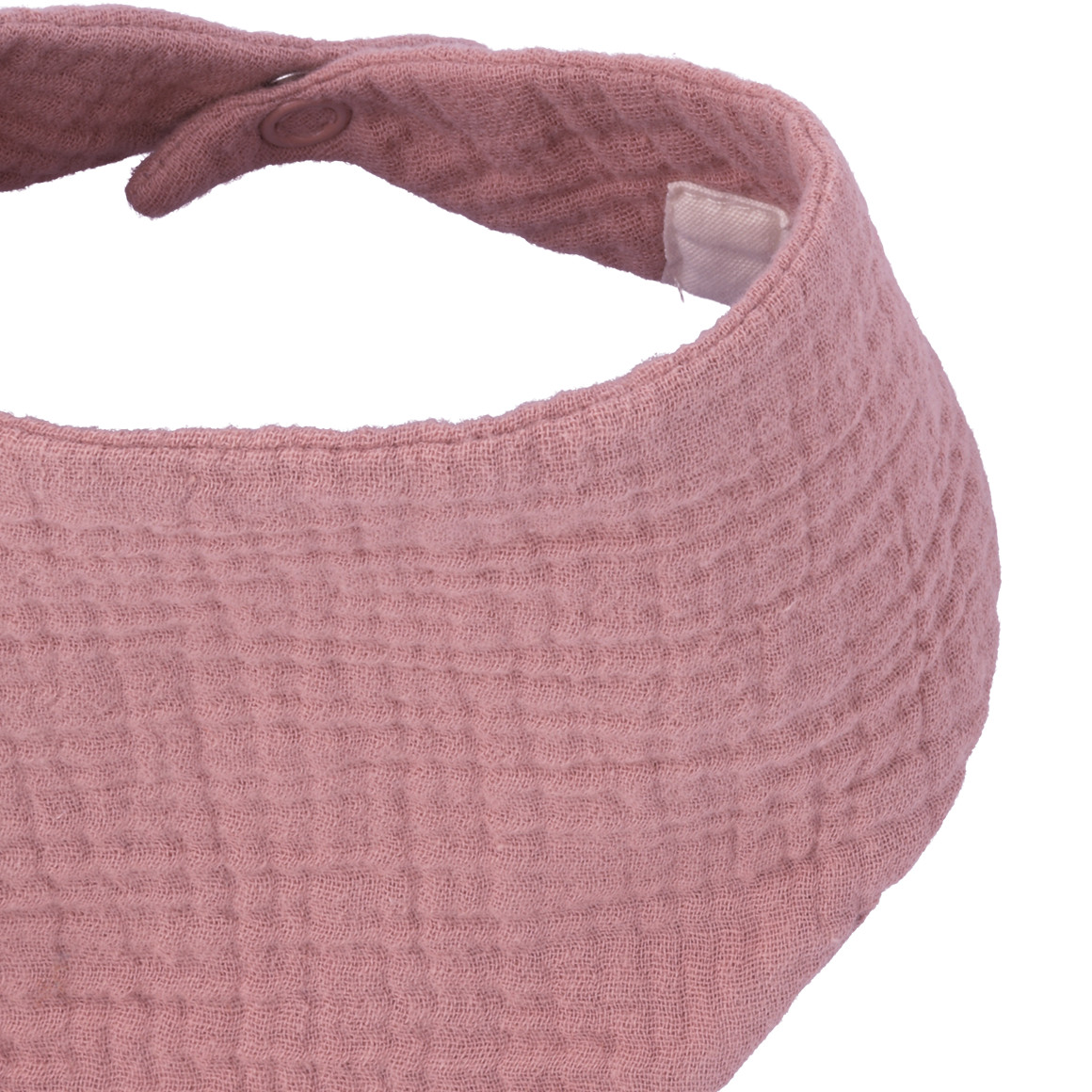 Baby Musselin-Bandana unifarben