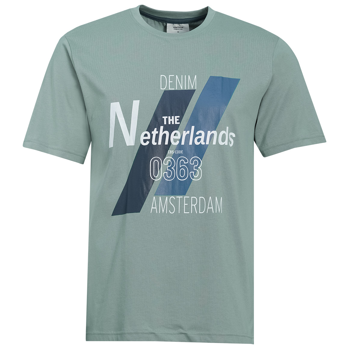 Herren T-Shirt mit Brust-Print