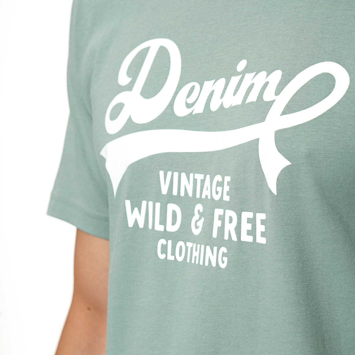 Herren T-Shirt mit Brust-Print