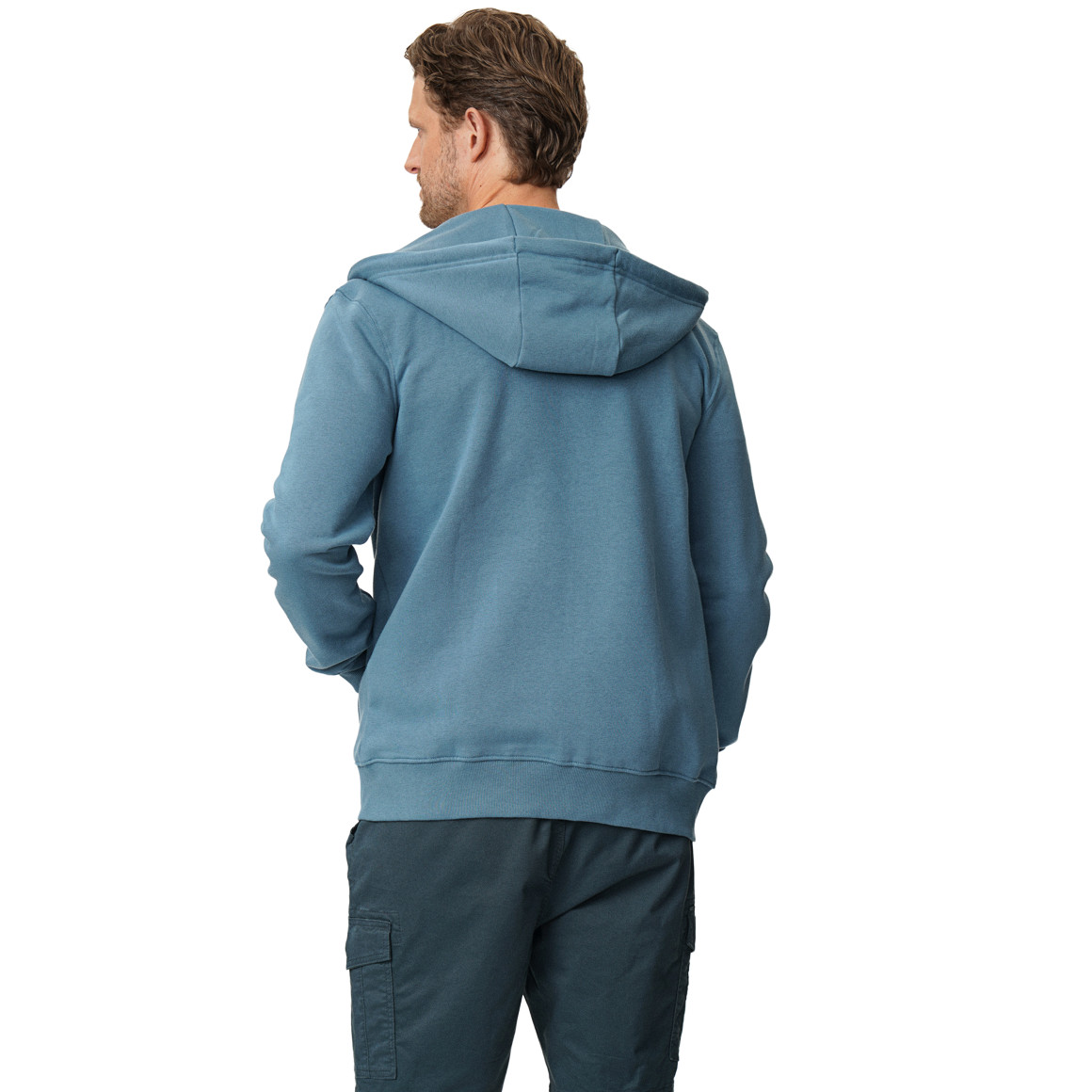 Herren Sweatjacke mit Kapuze