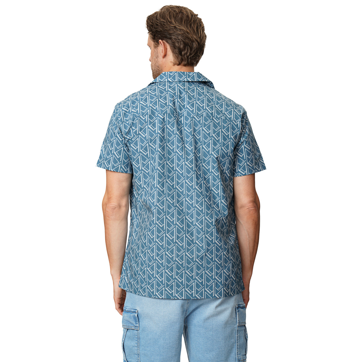 Herren Hemd mit Allover-Print