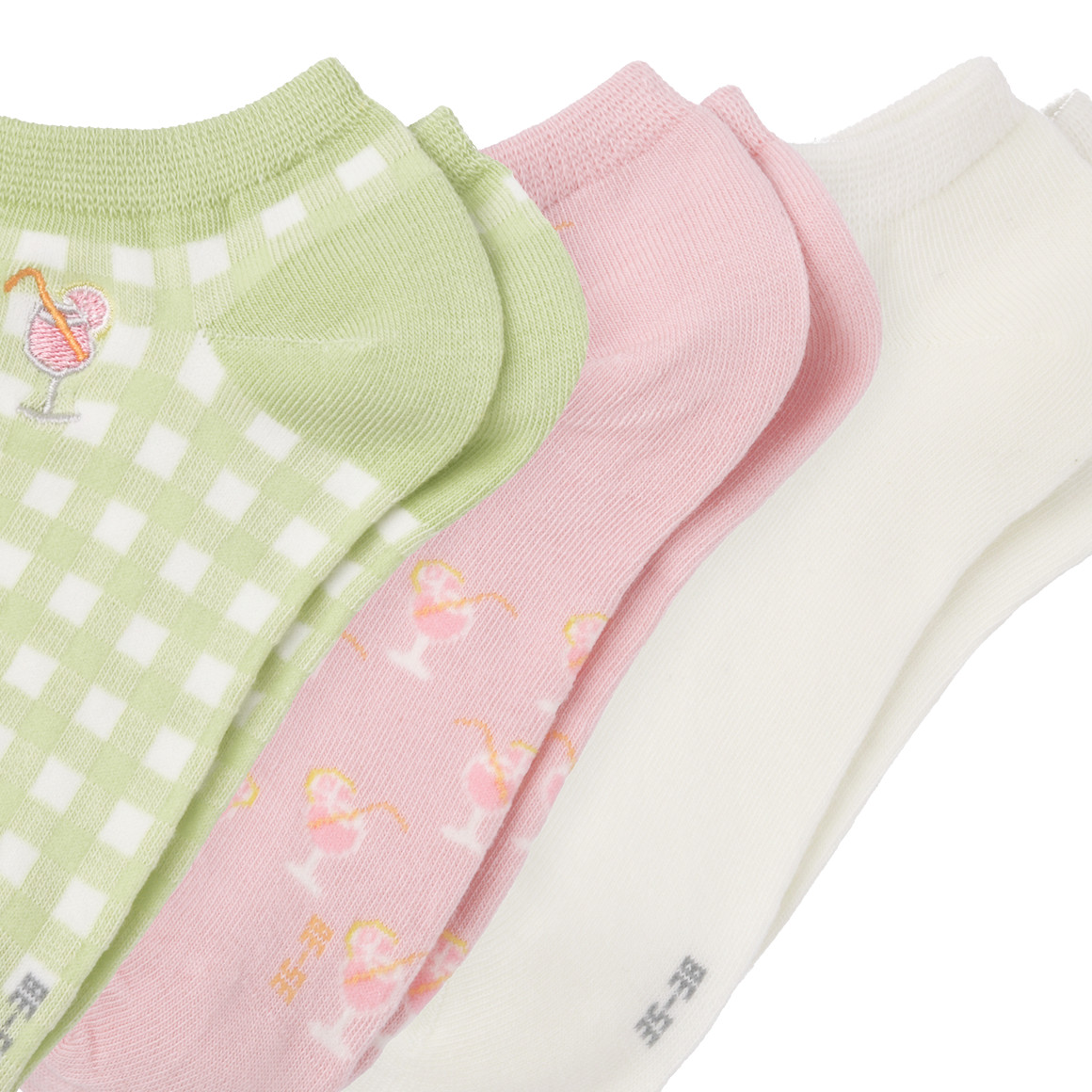3 Paar Damen Sneaker-Socken im Set