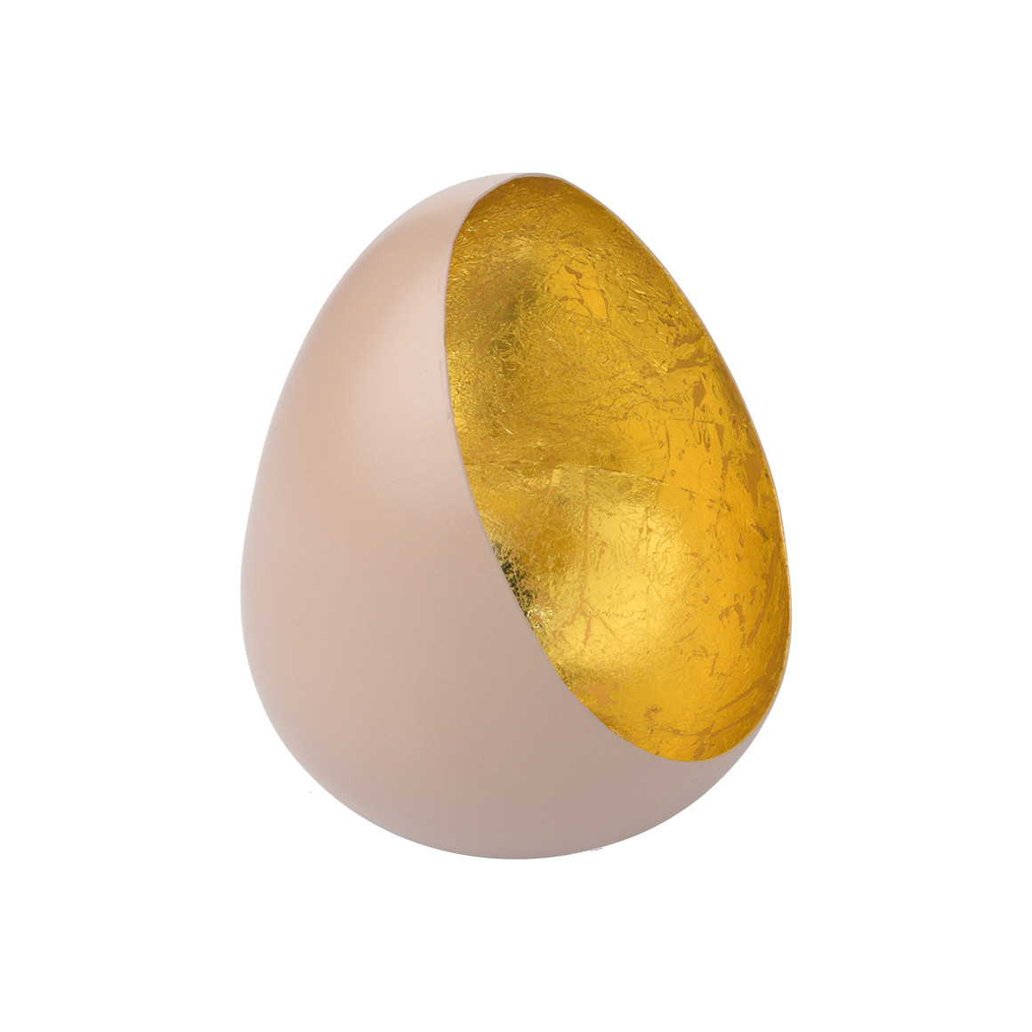 Kleiner Teelichthalter in Ei-Form