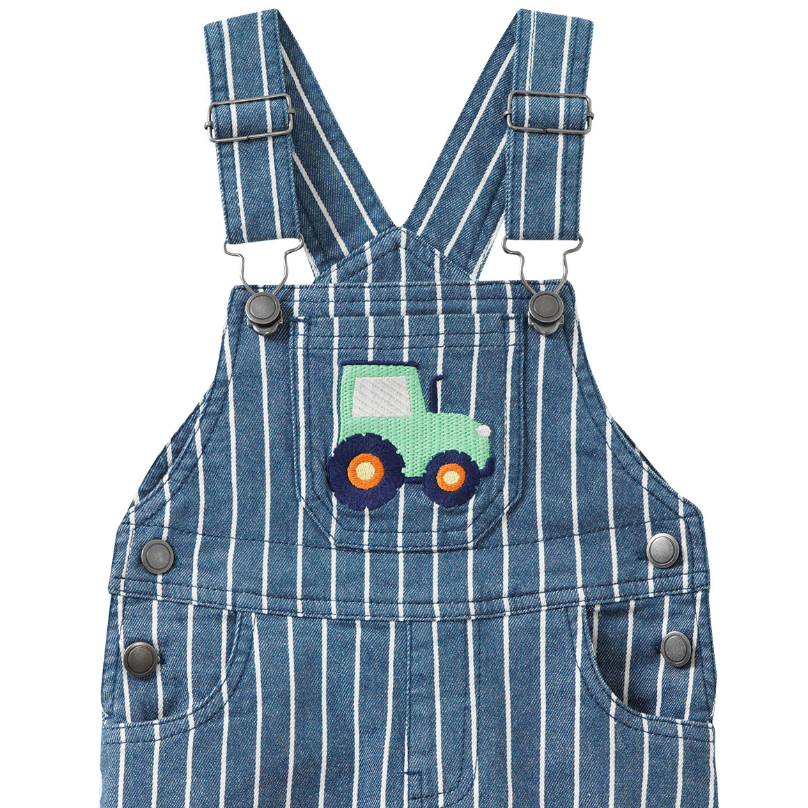Baby Jeanslatzhose mit Stickerei