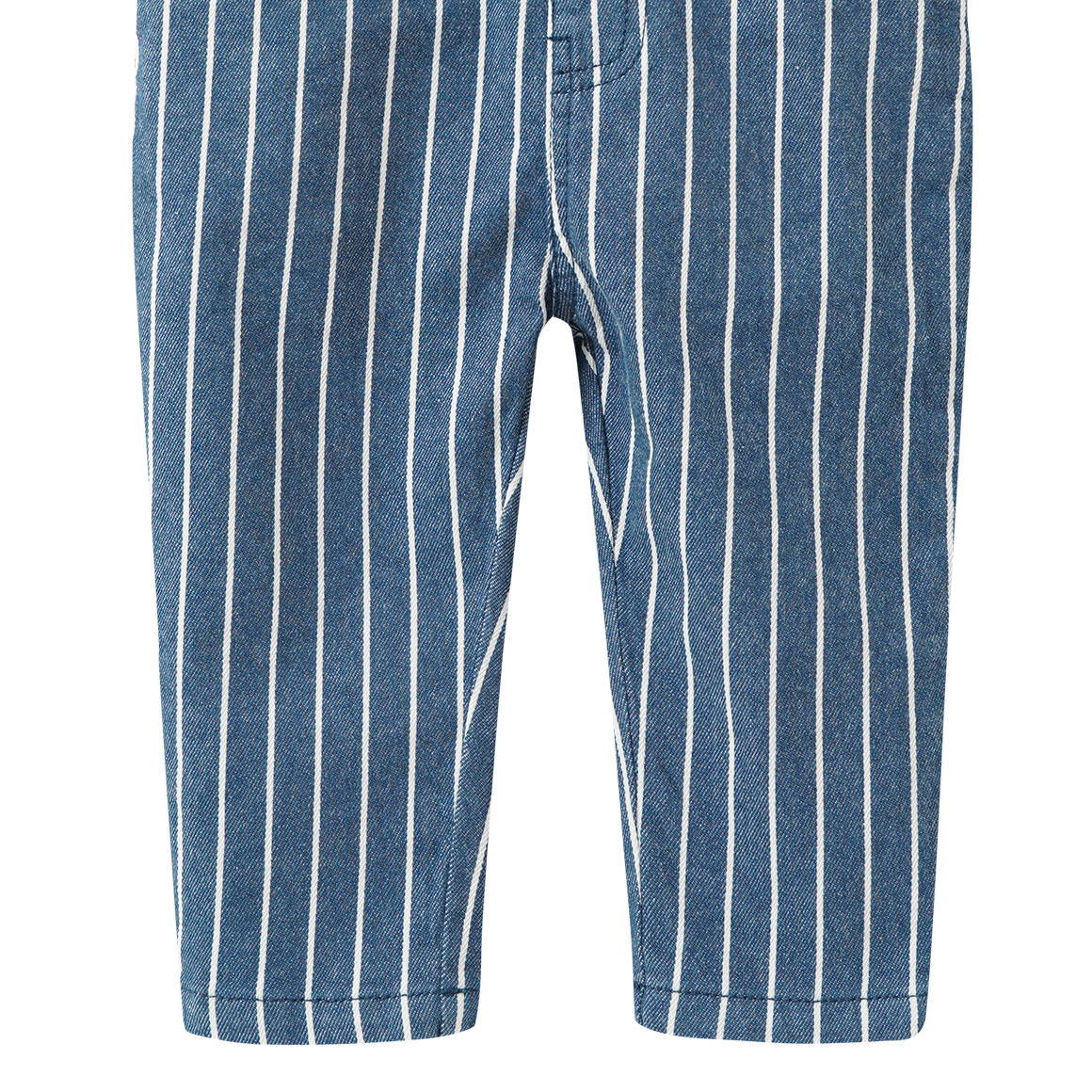 Baby Jeanslatzhose mit Stickerei