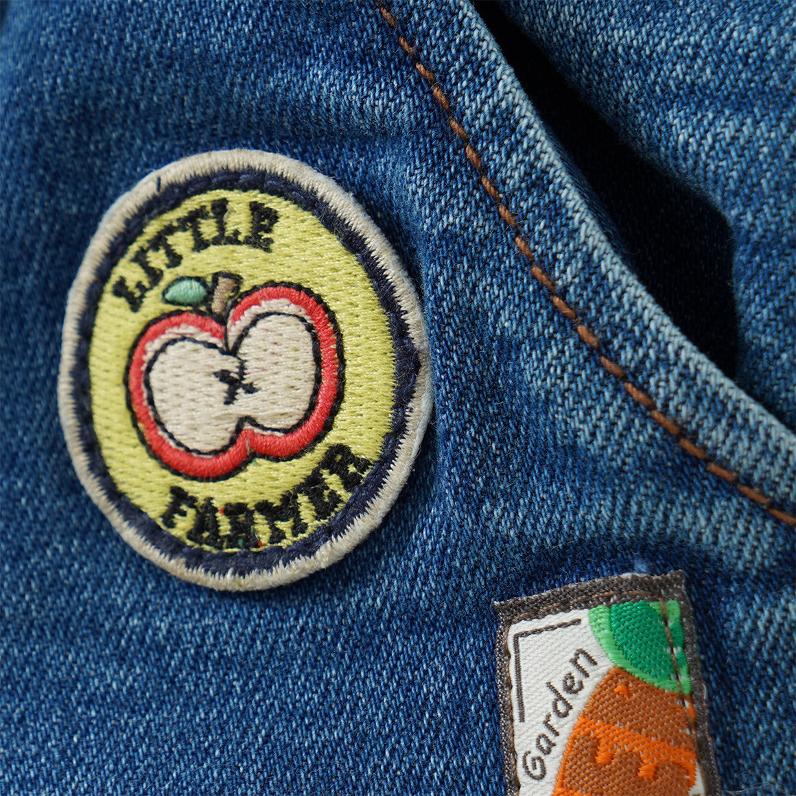 Baby pull-on jeans met stiksel