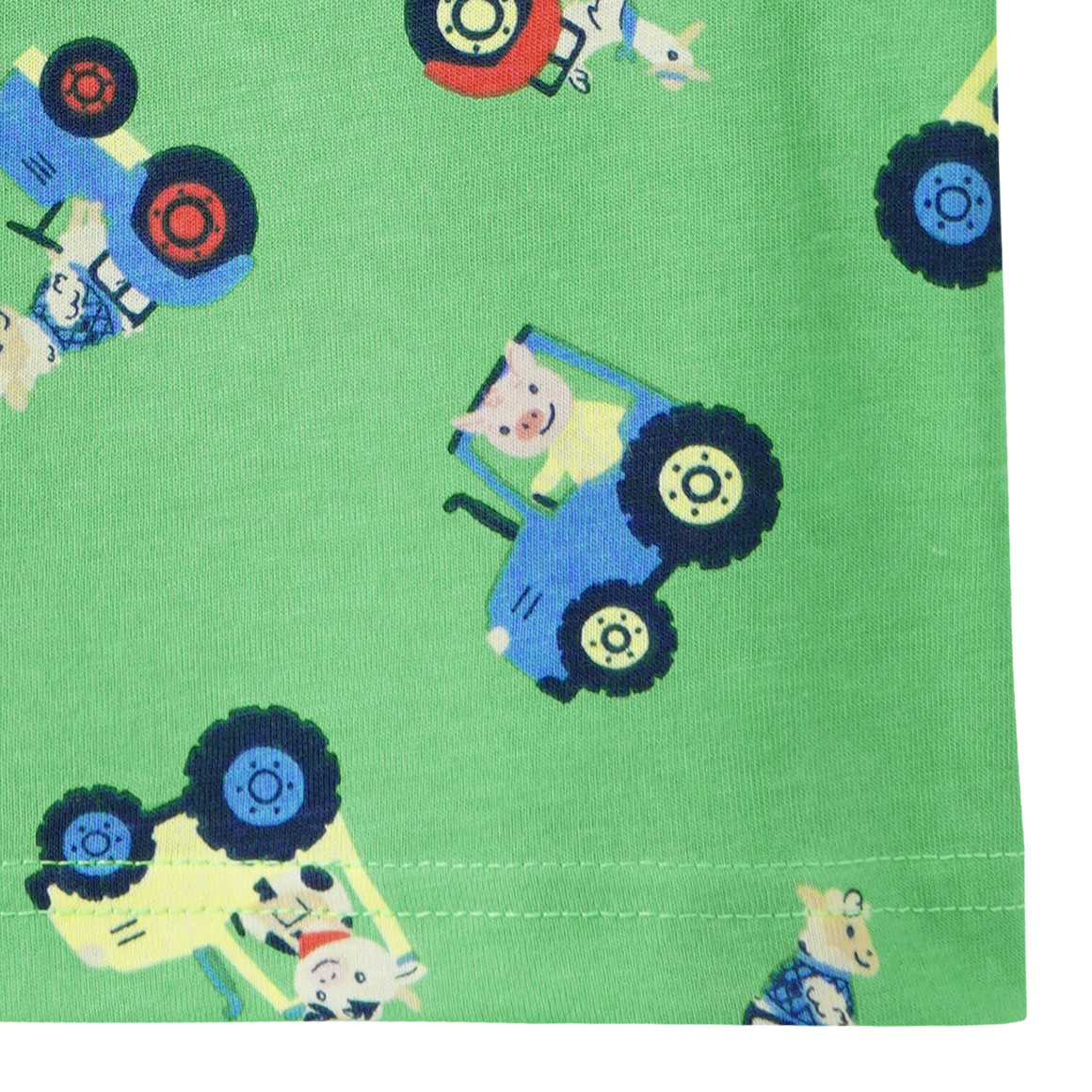 Baby T-Shirt mit Traktor-Allover