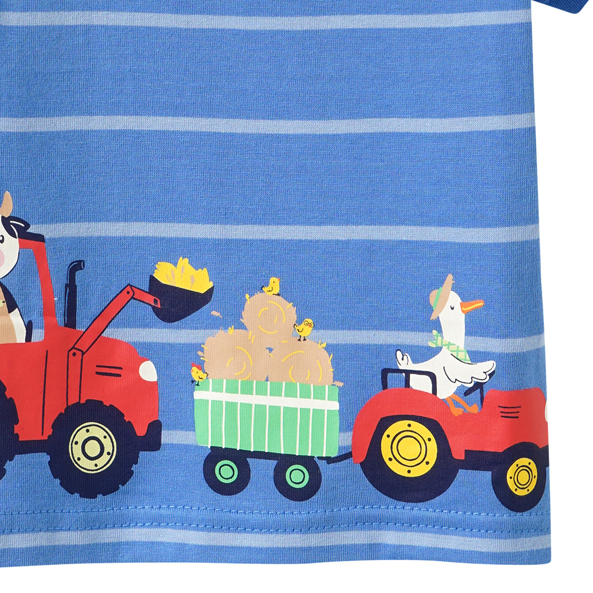 Baby T-Shirt mit Traktor-Print