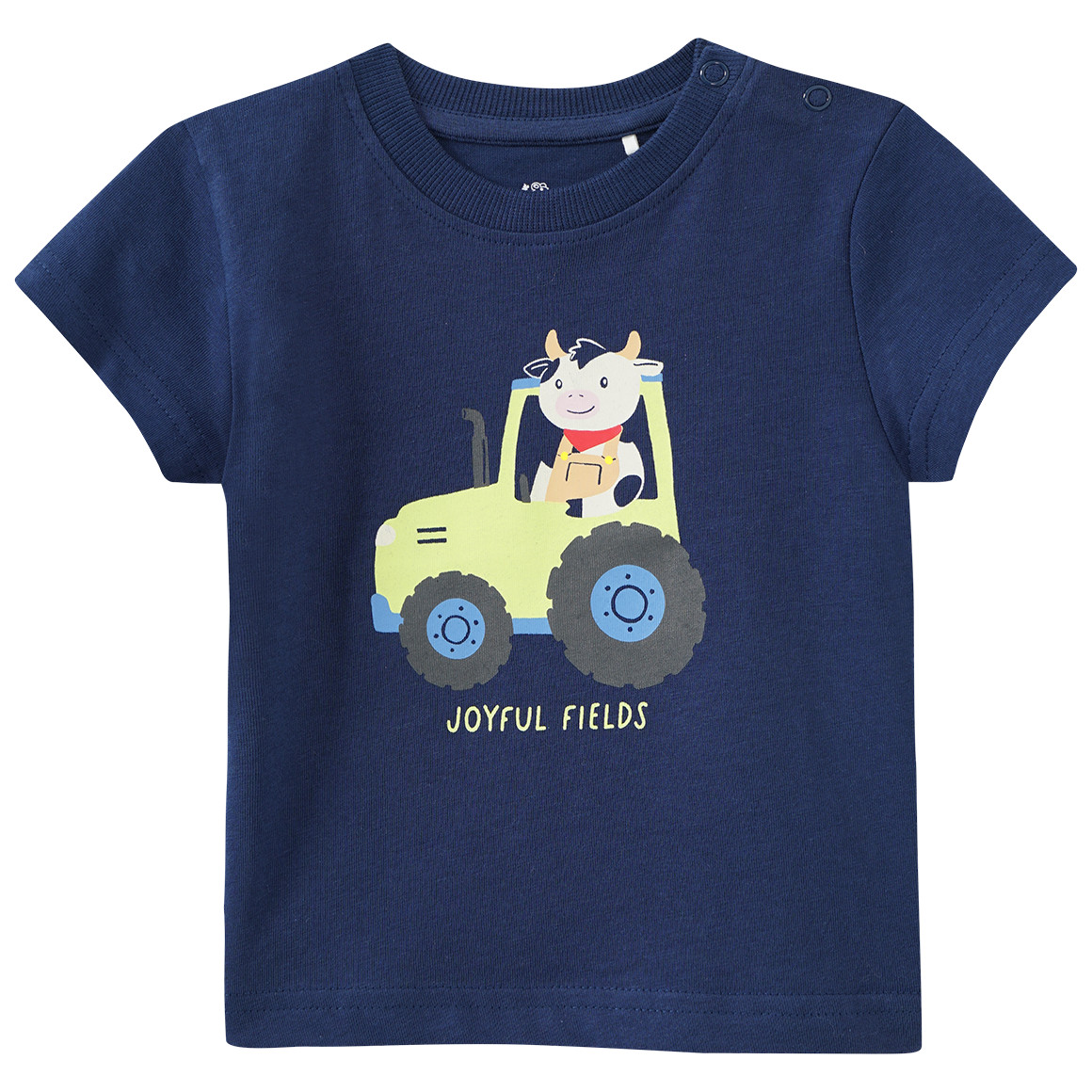 Baby T-Shirt mit Traktor-Print