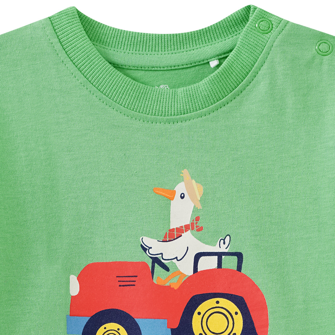 Baby T-Shirt mit Traktor-Print