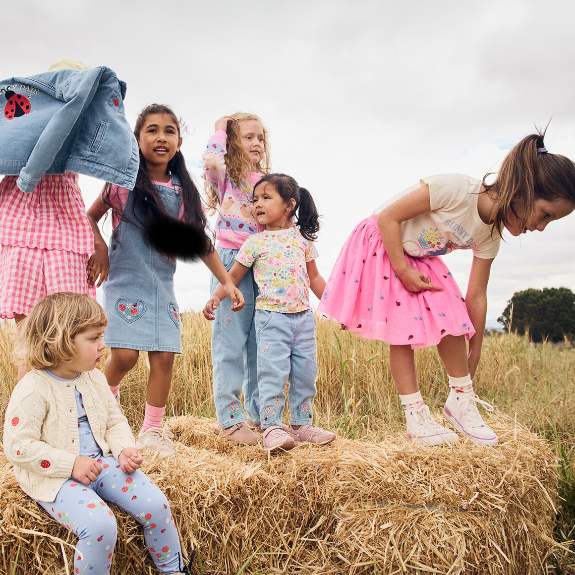 Baby Leggings mit Allover-Print