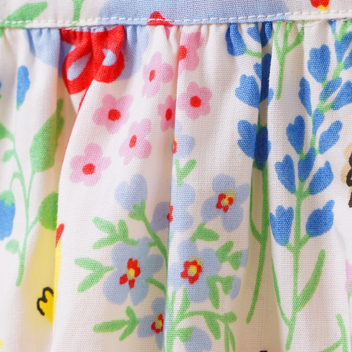 Baby Kleid mit Blumen-Allover