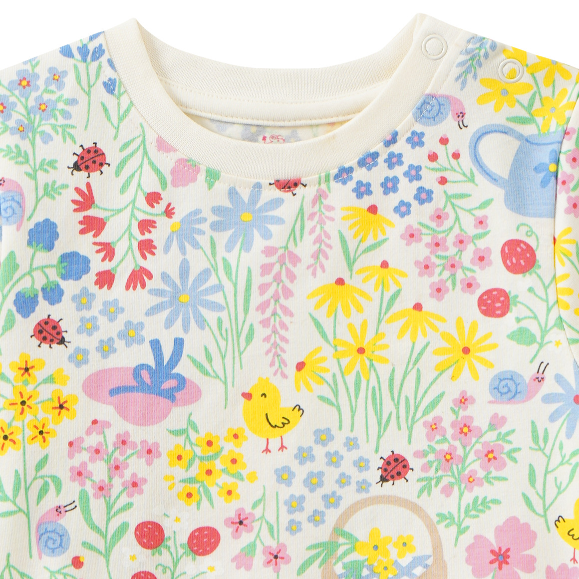 Baby T-Shirt mit Allover-Print