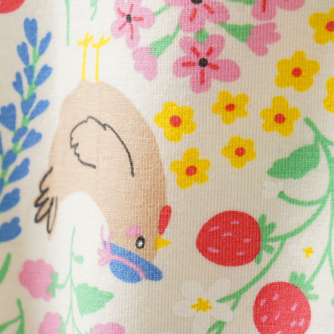 Baby T-Shirt mit Allover-Print