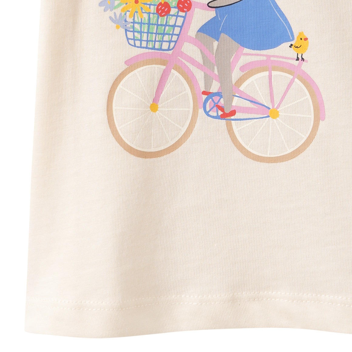 Baby T-Shirt mit Bauernhof-Print