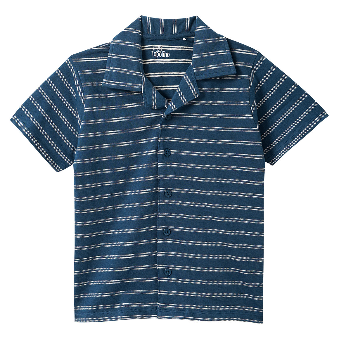 Jungen Shorty im Ringel-Look