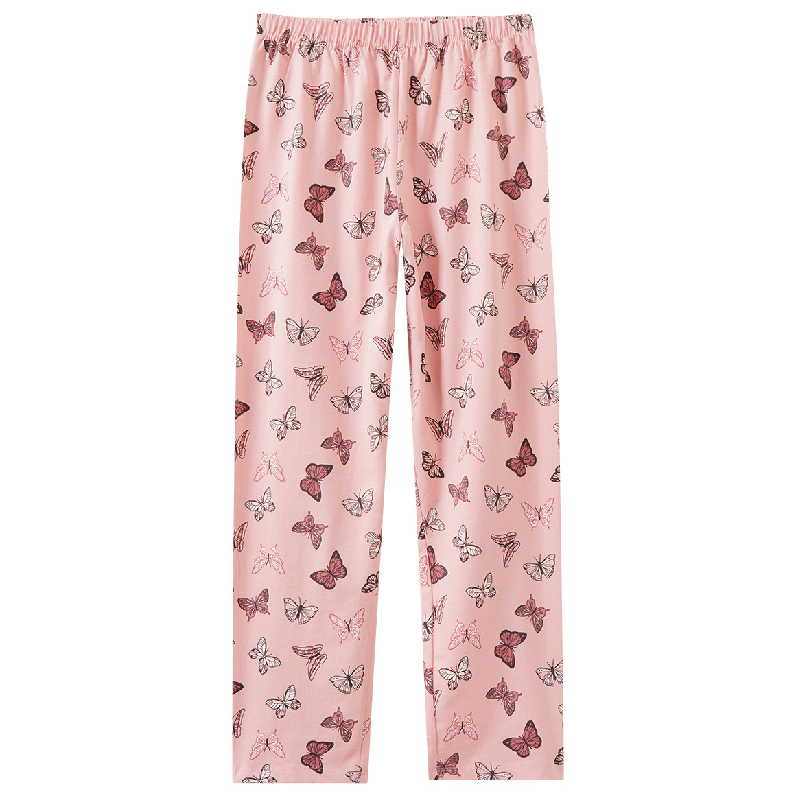 Mädchen Schlafanzug mit Schmetterling-Allover