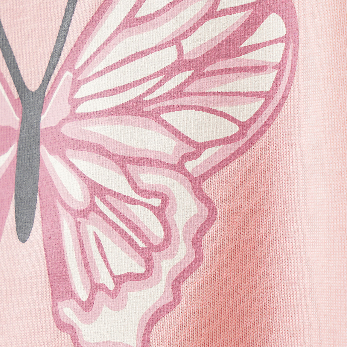 Mädchen Shorty mit Schmetterlings-Print