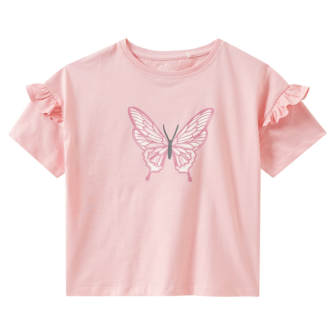 Mädchen Shorty mit Schmetterlings-Print