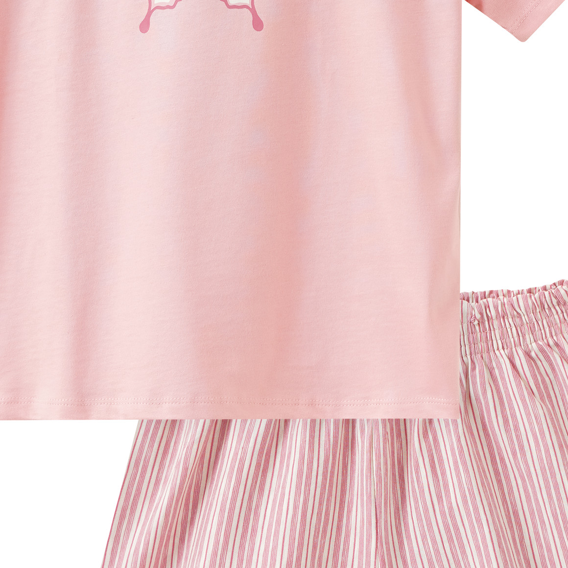 Mädchen Shorty mit Schmetterlings-Print