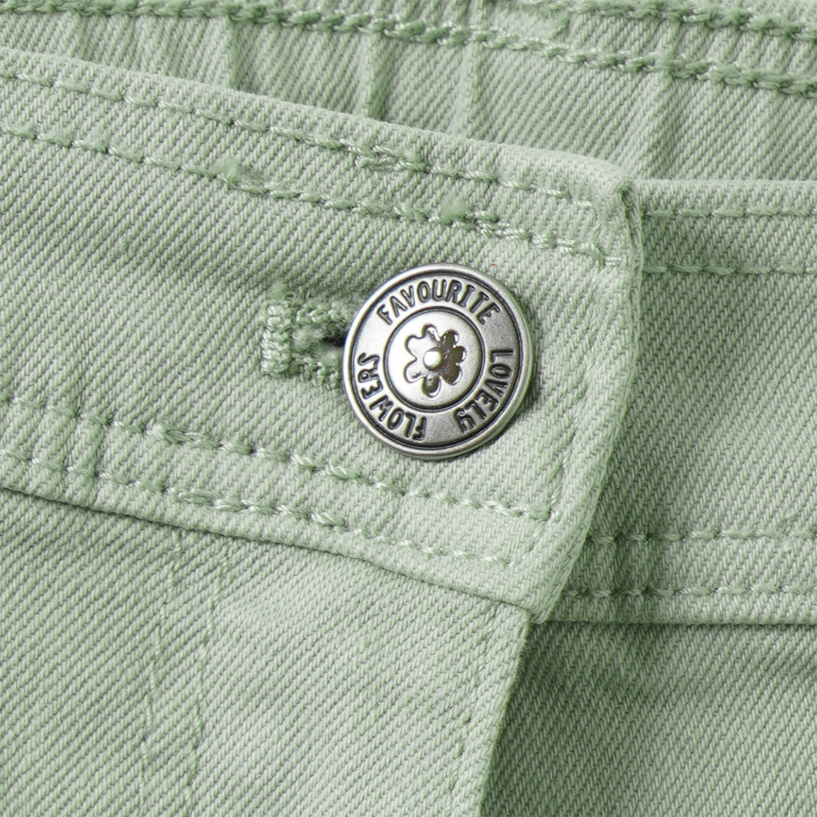 Meisjes broek met wijde pijpen