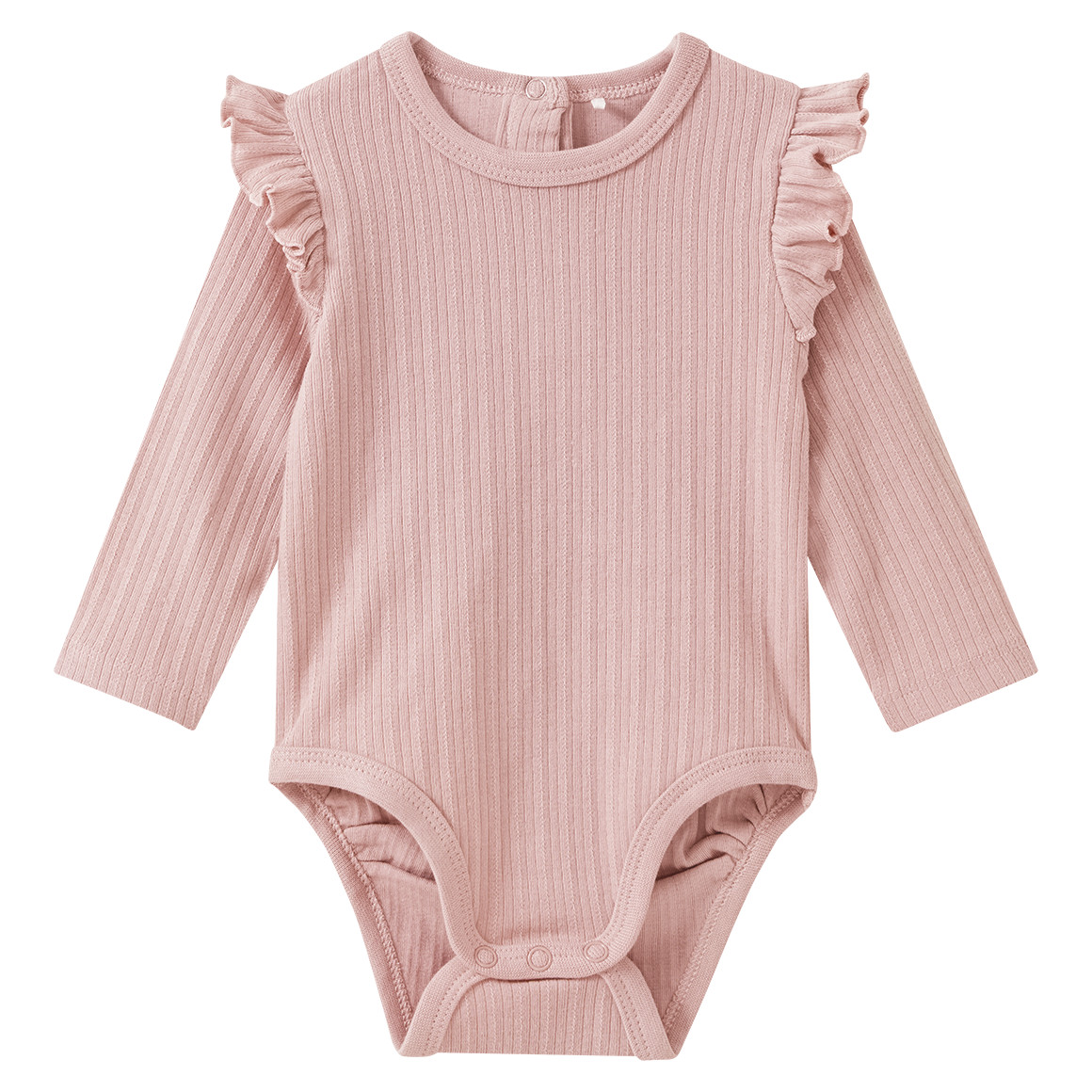 Baby Langarmbody mit Flügelärmeln