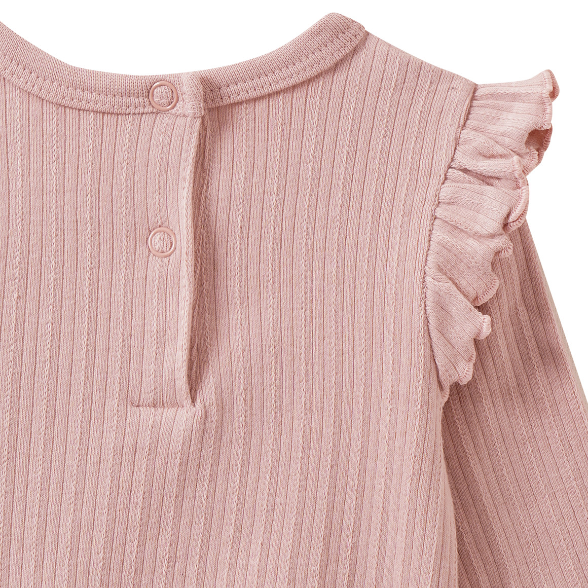 Baby Langarmbody mit Flügelärmeln