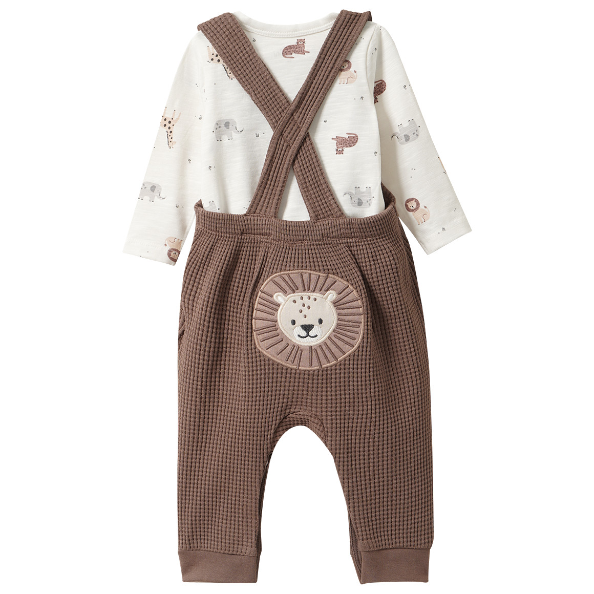 Baby Set mit Tier-Print