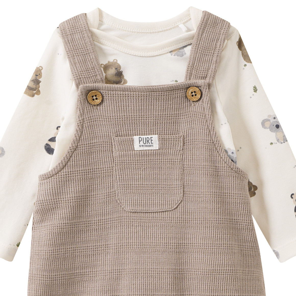 Newborn Set mit Strampler und Body