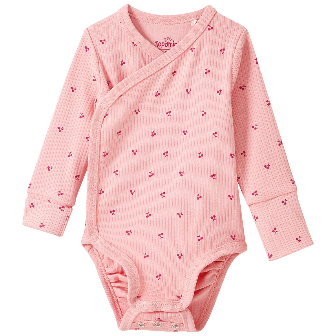 Newborn Set aus Wickelbody, Hose und Mütze