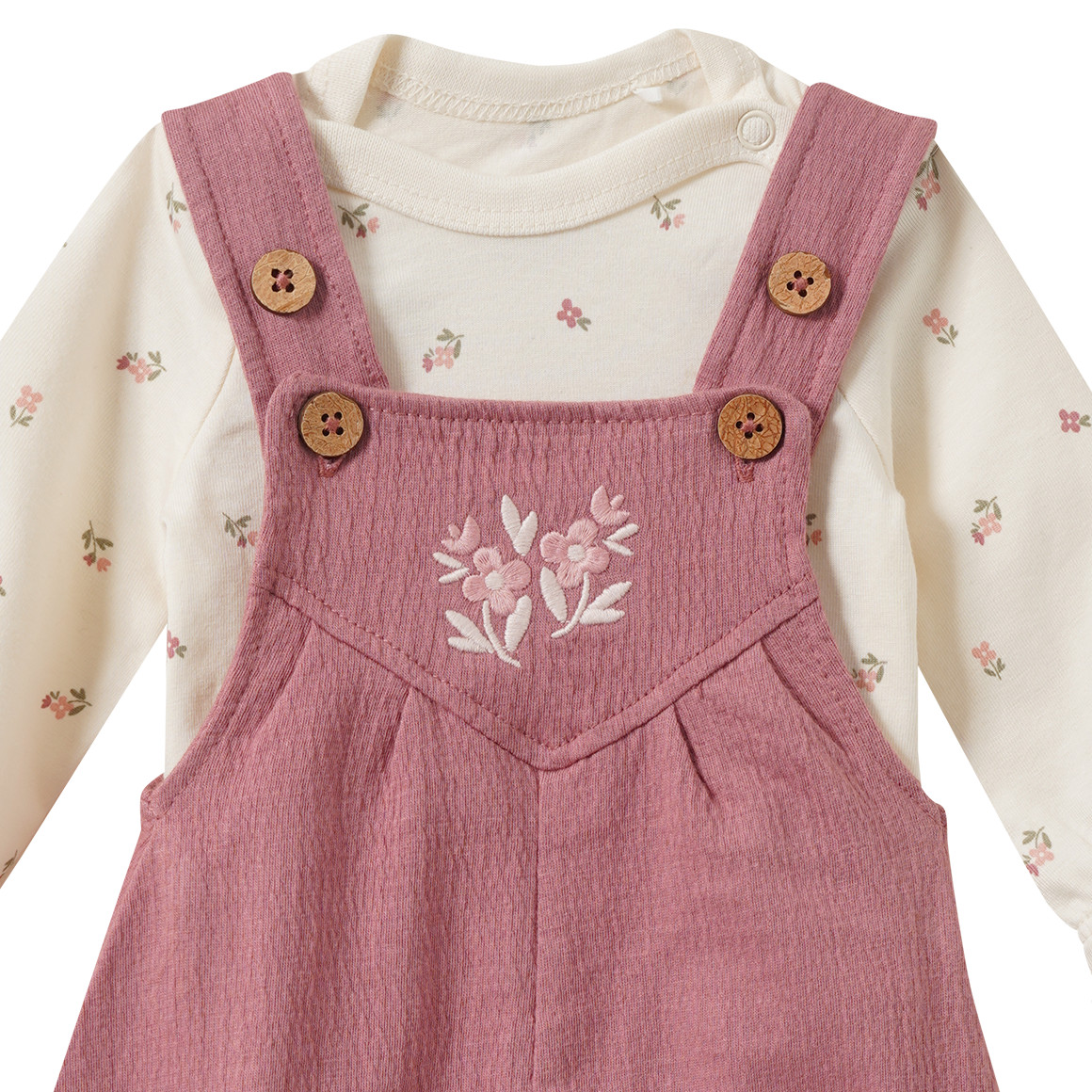 Newborn Set mit Strampler und Body