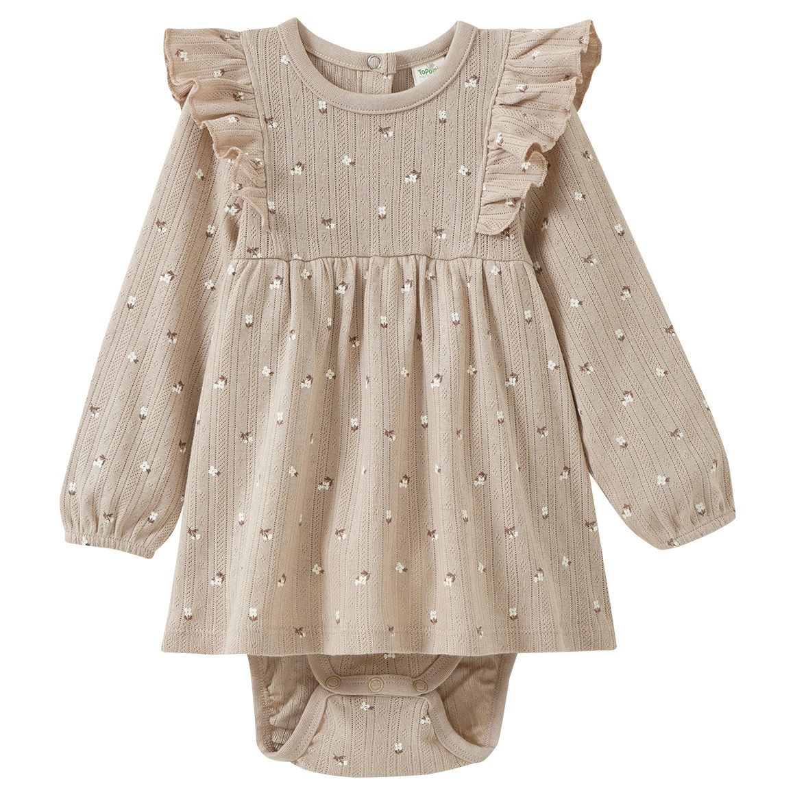 Baby Bodykleid mit Blümchen