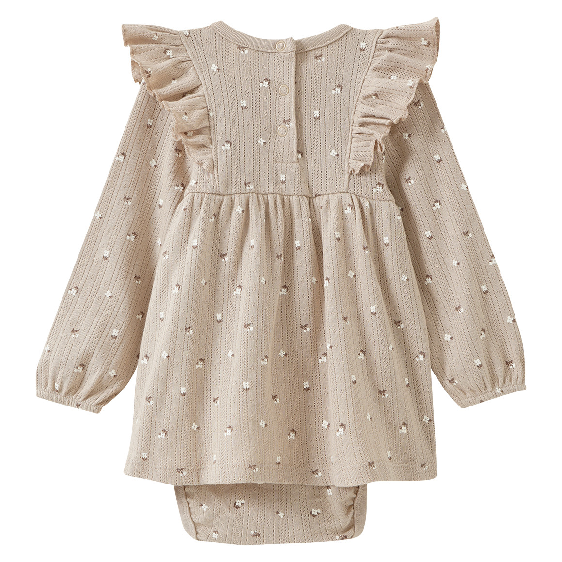 Baby Bodykleid mit Blümchen