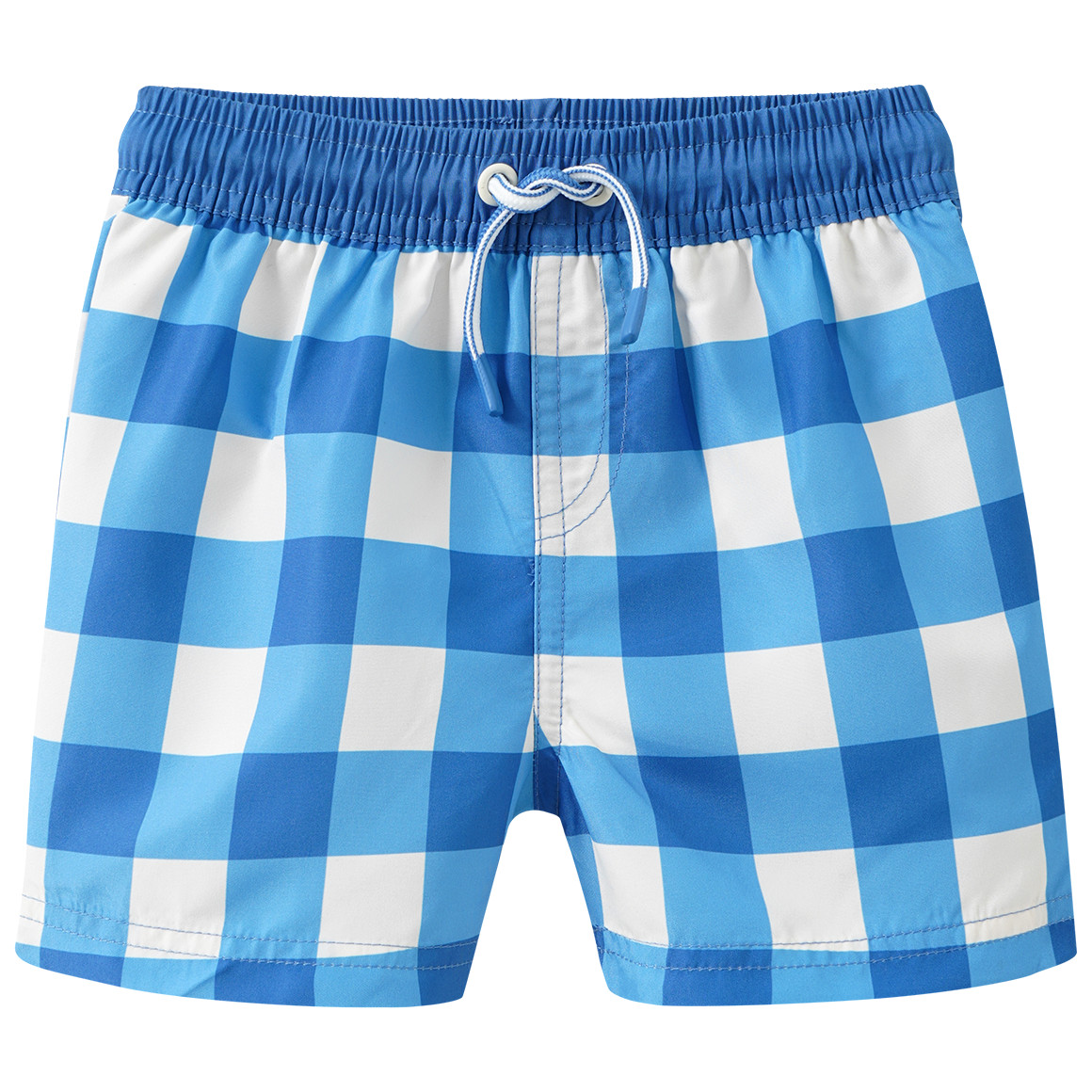 Baby Badeshorts mit Karo-Muster