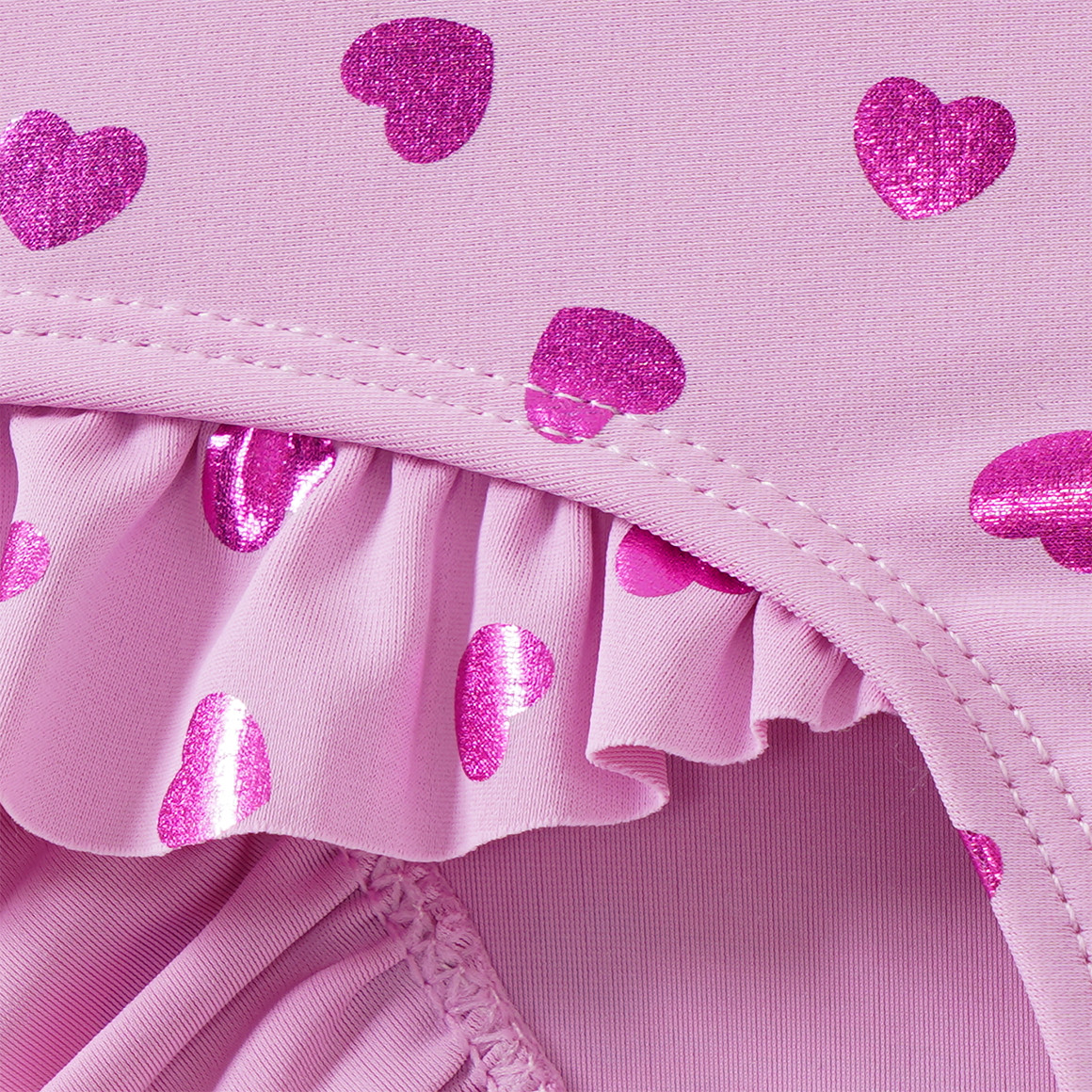 Babyzwempakje met glanzende print