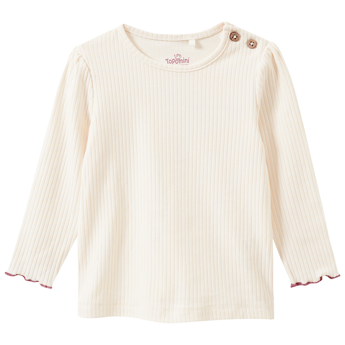 Baby Set mit Latzkleid und Rippshirt