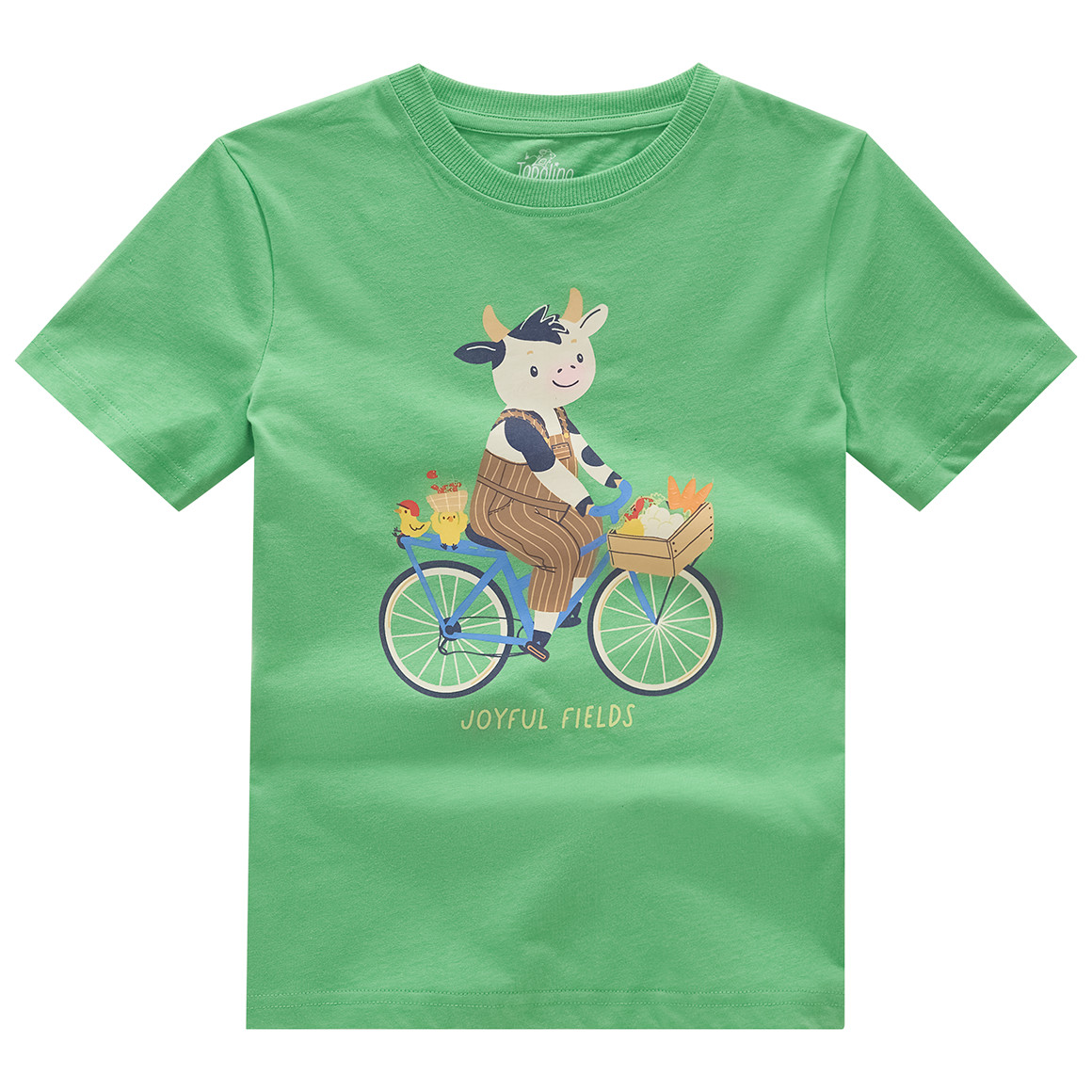 Jungen T-Shirt mit Bauernhof-Print
