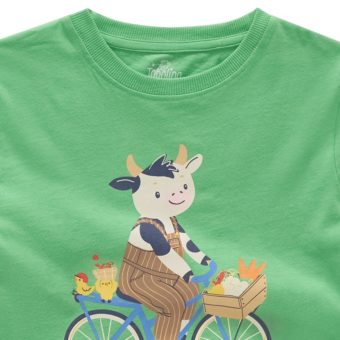 Jungen T-Shirt mit Bauernhof-Print