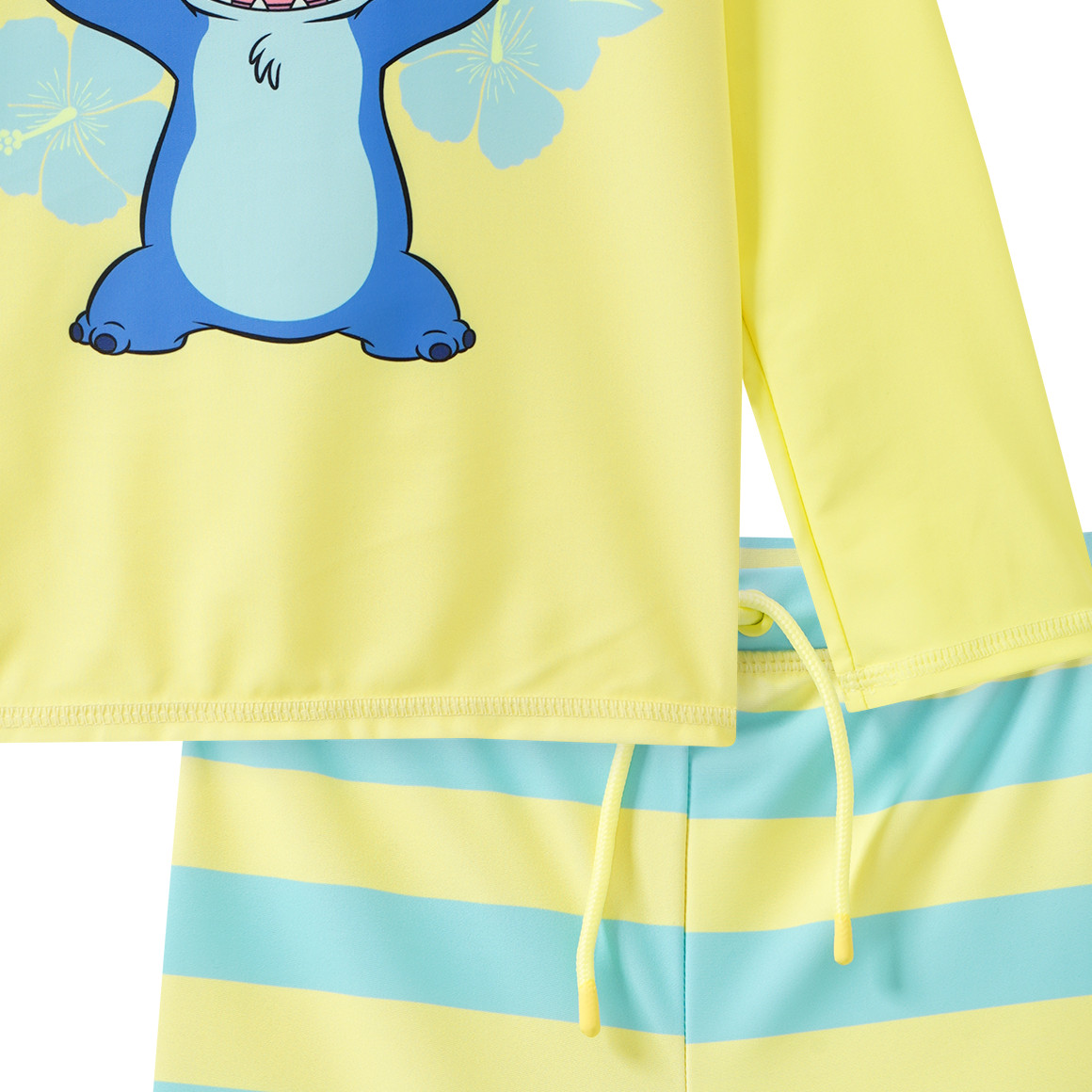 Disney Stitch UV-Set aus Badeshirt und Hose