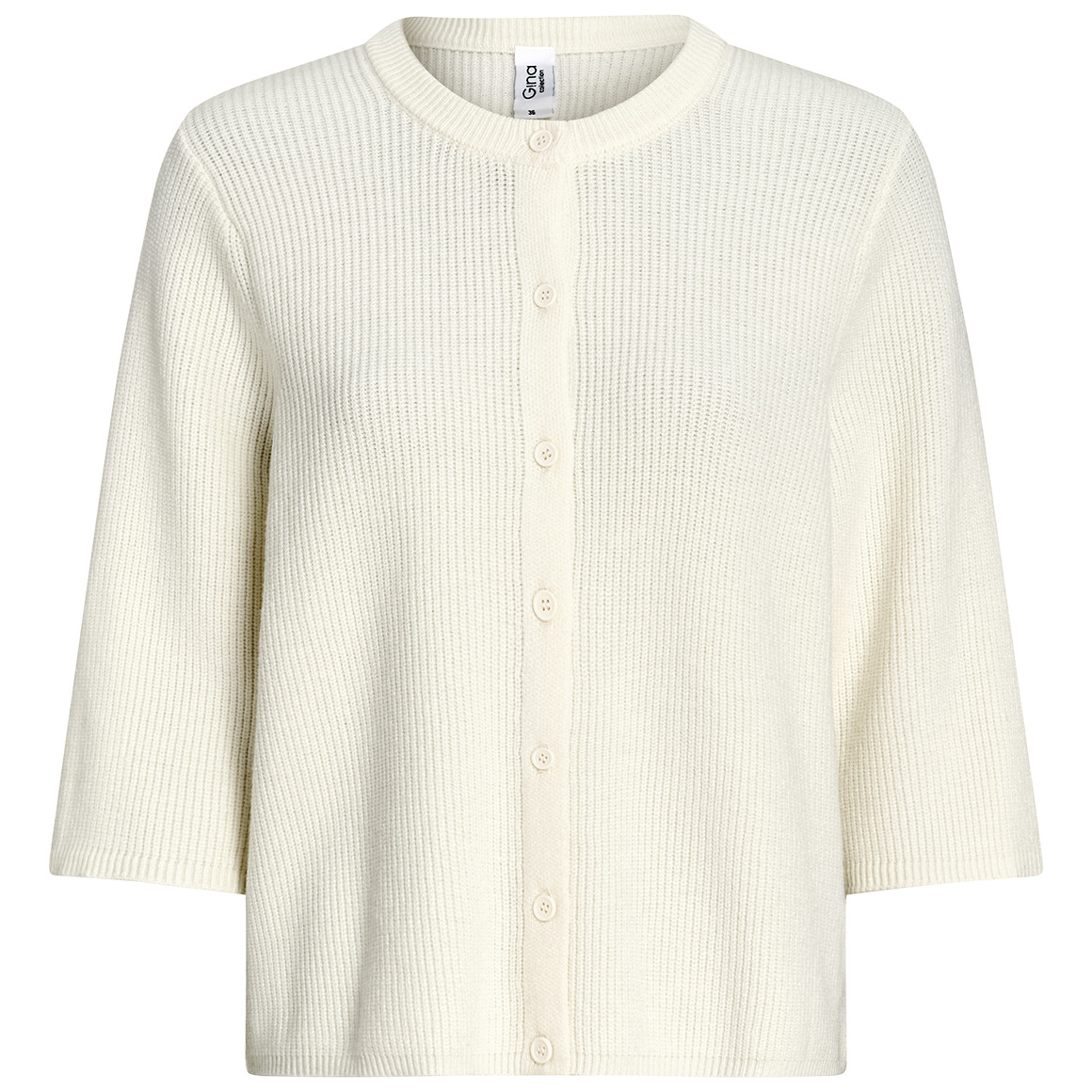 Damen Strickjacke mit halblangen Ärmeln