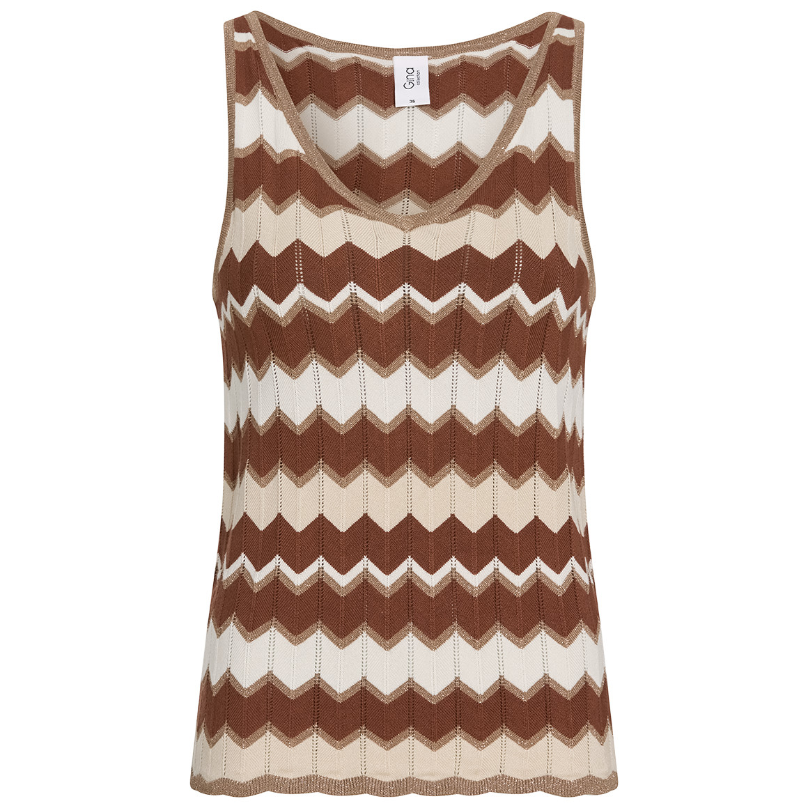 Damen Stricktop mit Effektgarn